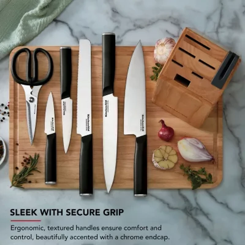 KitchenAid Classic 7-pc. Knife Block Set