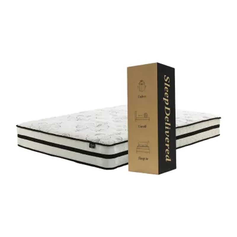 Signature Design by Ashley Chime 10" Medium Hybrid - Mattress a Box