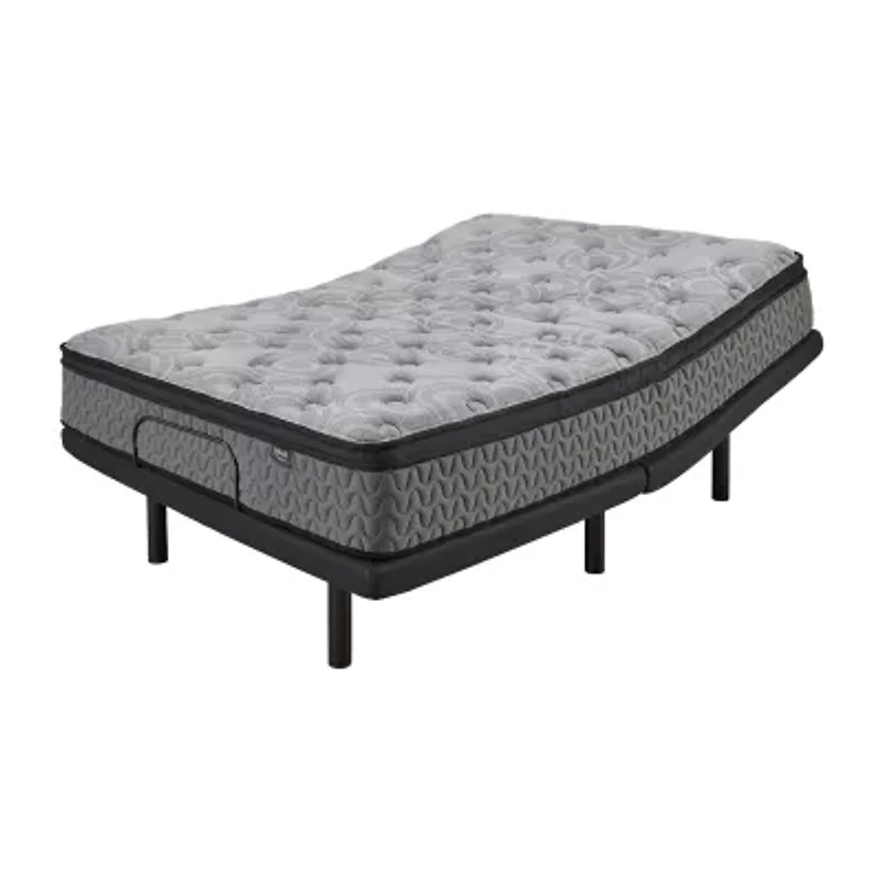 Sierra Sleep by Ashley Augusta 2.0 12" Hybrid Firm Tight Top - Mattress a Box