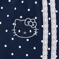 Fleece Wide Leg Bottom Womens Juniors Hello Kitty Sweatpant
