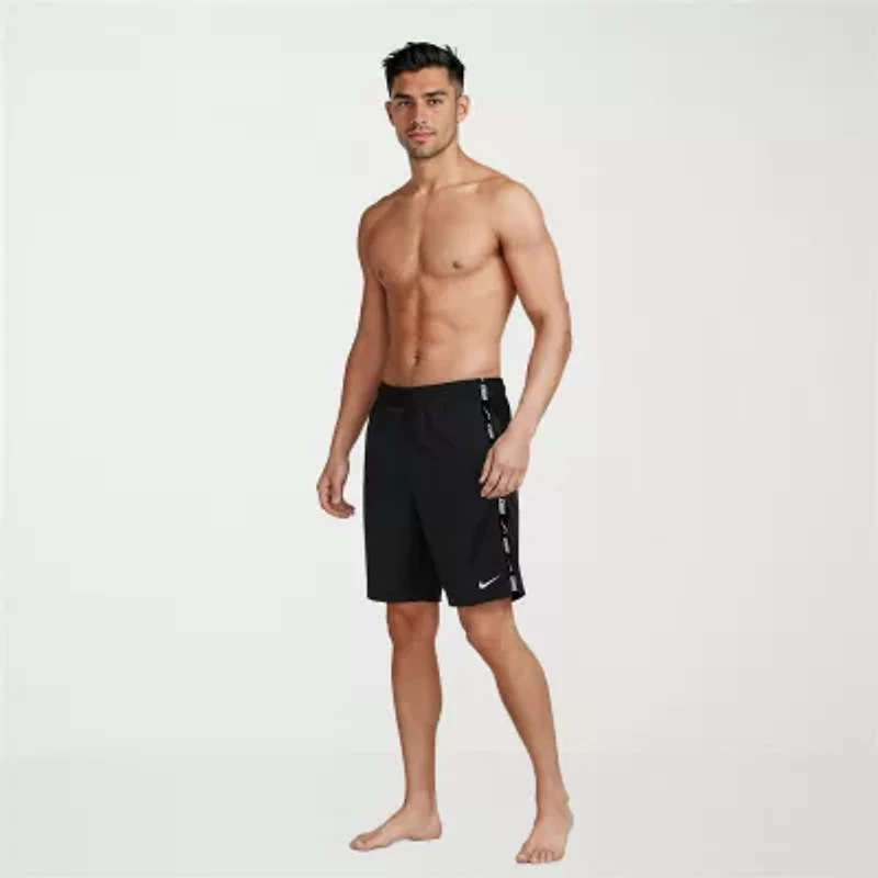 Nike Mens Drawstring Waist Swim Trunks