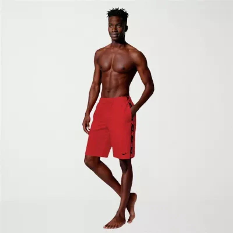 Nike Mens Drawstring Waist Swim Trunks