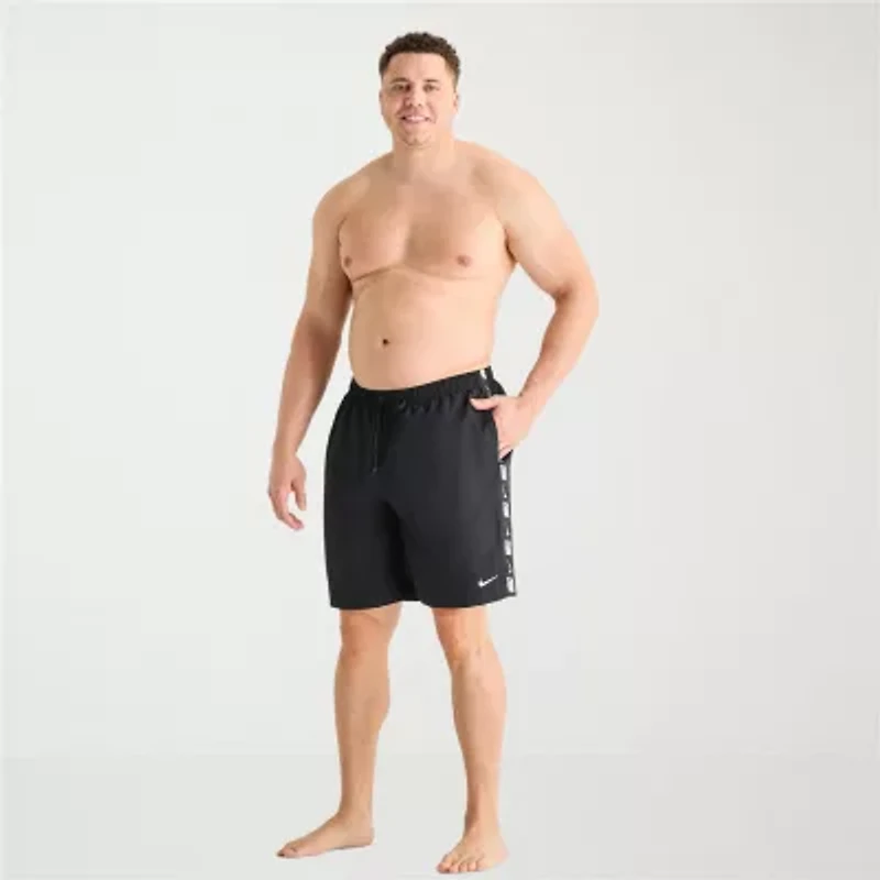 Nike Mens Big and Tall Drawstring Waist Swim Trunks
