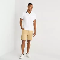 U.S. Polo Assn. Performance Interlock Mens Classic Fit Short Sleeve Shirt