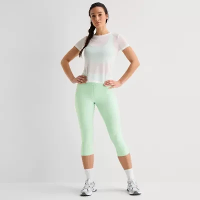 Xersion EverContour™ Womens Quick Dry High Rise 21" Active Skinny Full Length Leggings