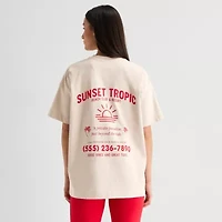 Xersion Womens Crew Neck Short Sleeve Active T-Shirt