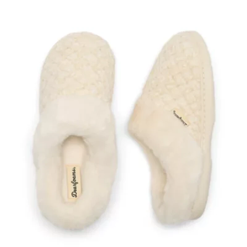Dearfoams Womens Slip-On Slippers