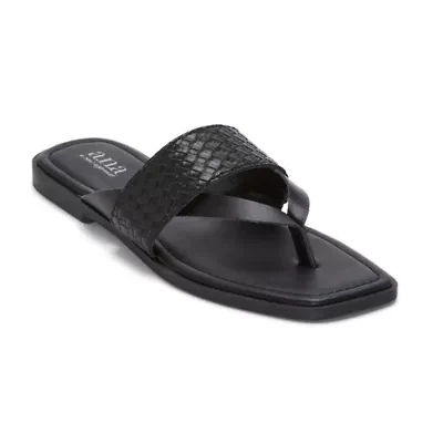 a.n.a Womens Woven Band Flip-Flops