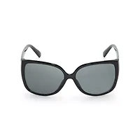 Mixit Black Cateye Womens Uv Protection Cat Eye Sunglasses