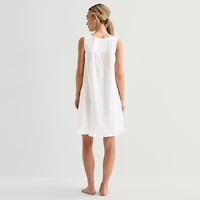 Adonna Womens Round Neck Nightgown