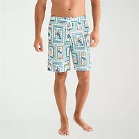 St. John's Bay Mens Abstract Board Shorts