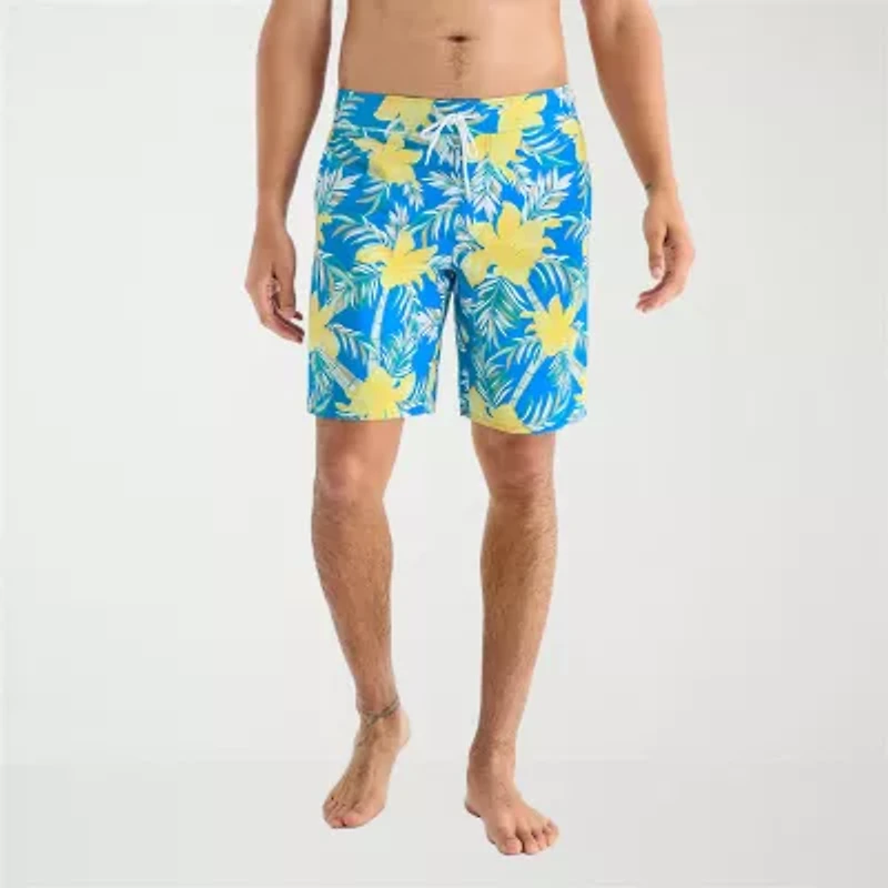 St. John's Bay Mens 9" Abstract Board Shorts