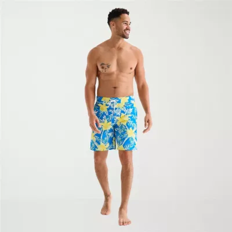 St. John's Bay Mens 9" Abstract Board Shorts