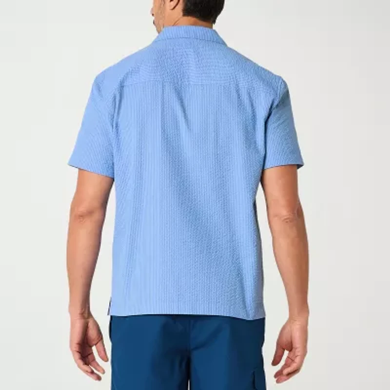 St. John's Bay Striped Swim Shirt