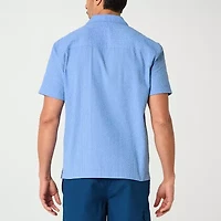 St. John's Bay Striped Swim Shirt