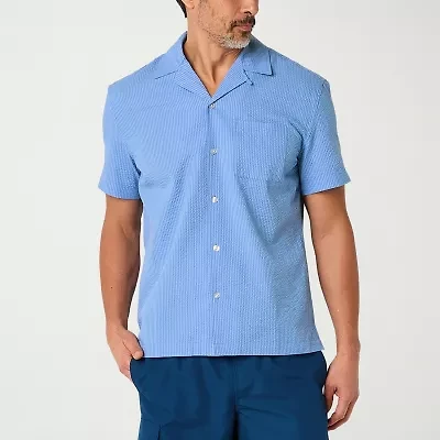 St. John's Bay Striped Swim Shirt