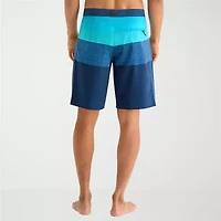 Burnside Mens Quick Dry Striped Board Shorts
