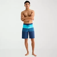 Burnside Mens Quick Dry Striped Board Shorts