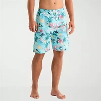 Burnside Mens Drawstring Waist Swim Shorts