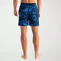 Burnside Mens Drawstring Waist Swim Shorts