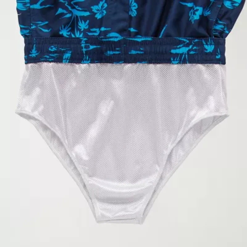 Burnside Mens Drawstring Waist Swim Shorts