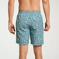 Hurley Mens Drawstring Waist Abstract Swim Shorts