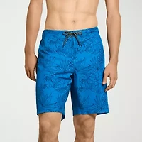 Hurley Mens Drawstring Waist Abstract Swim Shorts