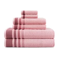 Home Expressions Stripe 6-pc. Bath Towel Set