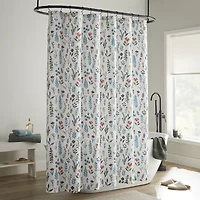 Home Expressions Wildflowers Shower Curtain