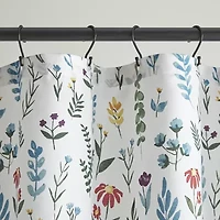 Home Expressions Wildflowers Shower Curtain