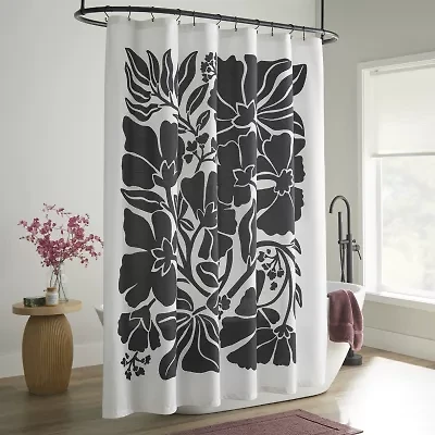 Home Expressions Dazed Floral Shower Curtain
