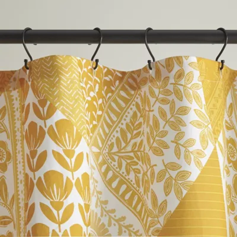 Home Expressions Patchwork Petals Shower Curtain