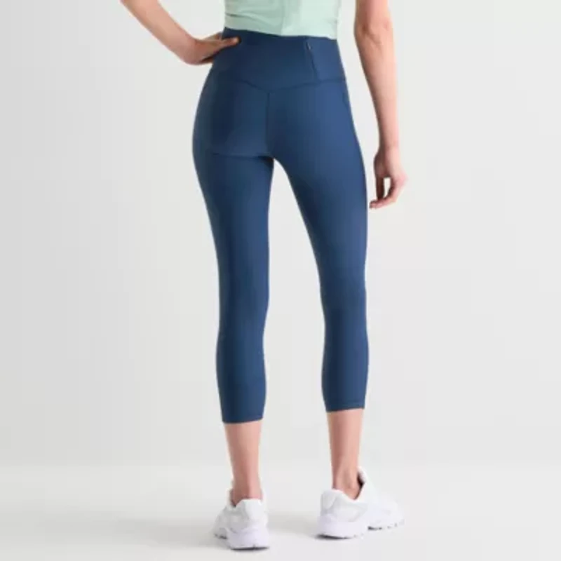 Xersion EverContour+ Womens High Rise 23" Cropped Legging