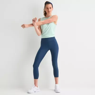 Xersion EverContour+ Womens High Rise 23" Cropped Legging