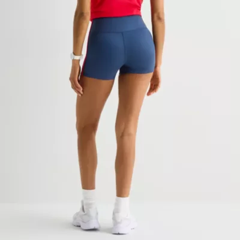 Xersion EverUltra™ Womens 4" High Rise Stretch Fabric Quick Dry Bike Short