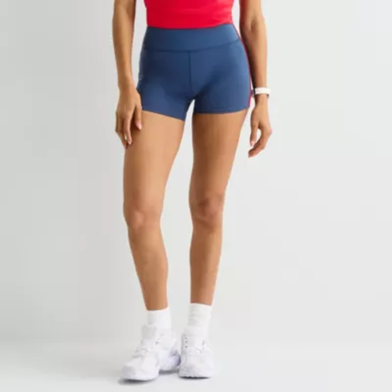 Xersion EverUltra™ Womens 4" High Rise Stretch Fabric Quick Dry Bike Short