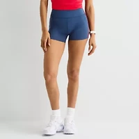 Xersion EverUltra™ Womens 4" High Rise Stretch Fabric Quick Dry Bike Short