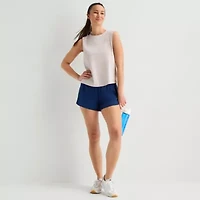 Xersion Womens Crew Neck Sleeveless Active Tank Top