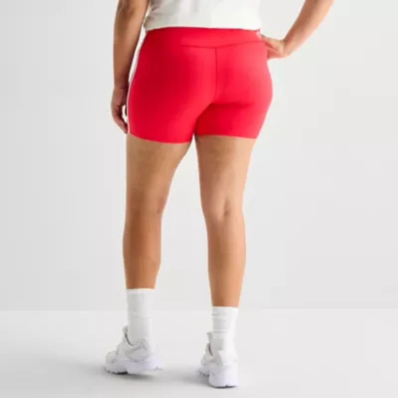 Xersion EverUltra™ Womens 6" High Rise Plus Stretch Fabric Quick Dry Bike Short