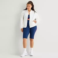 Xersion Womens Plus Midweight Trucker Jacket