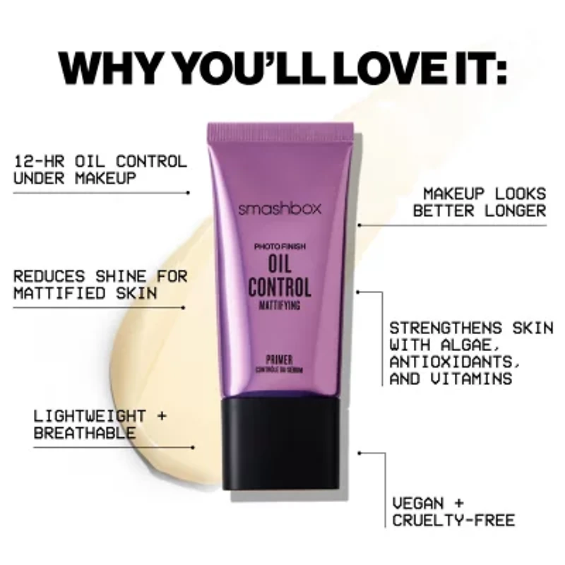 Smashbox Photo Finish Control Mattifying Face Primer With Salicylic Acid