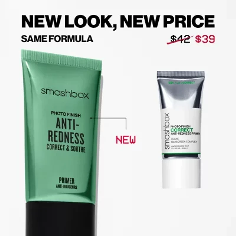 Smashbox Photo Finish Correct Anti-Redness Primer Algae Silkscreen Complex (30ml)