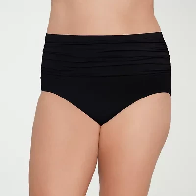 Liz Claiborne Plus Brief Bikini Swimsuit Bottom
