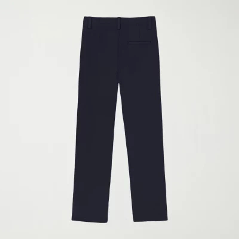 IZOD Little & Big Kid Boys Straight Regular Fit Flat Front Pant
