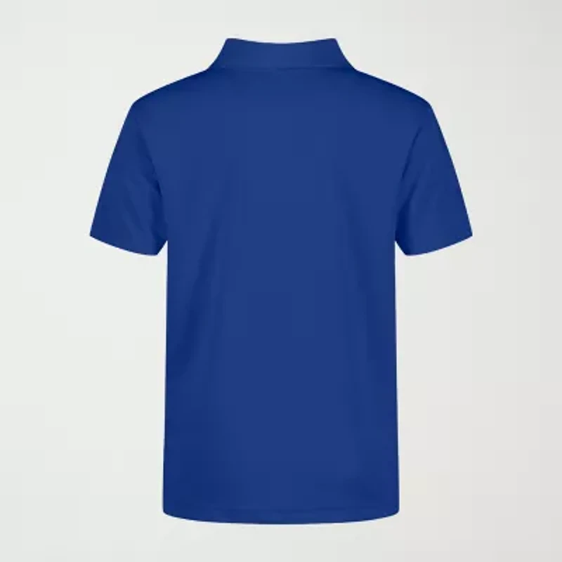 IZOD Little & Big Boys Short Sleeve Wrinkle Resistant Moisture Wicking Polo Shirt