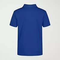 IZOD Little & Big Boys Short Sleeve Wrinkle Resistant Moisture Wicking Polo Shirt