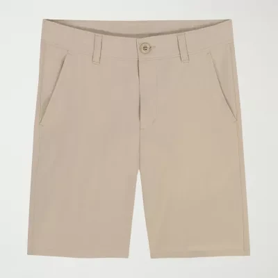 IZOD Performance Little & Big Kid Boys 9" Adjustable Waist Stretch Fabric Chino Short