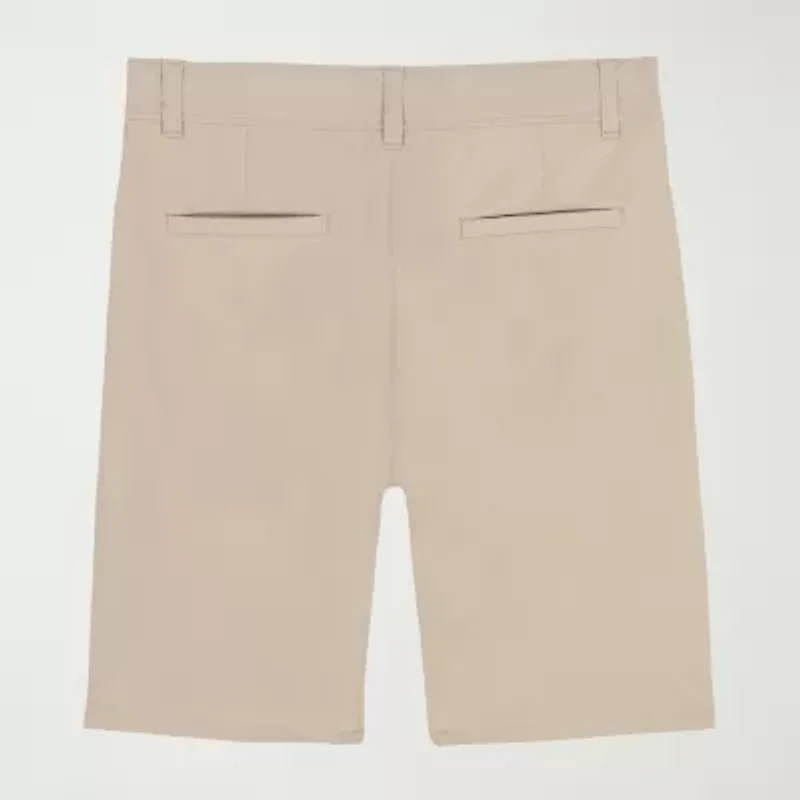 IZOD Performance Little & Big Kid Boys 9" Adjustable Waist Stretch Fabric Chino Short