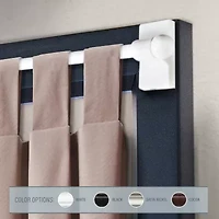 Rod Desyne Magnetic 1/2 Curtain (28-48")