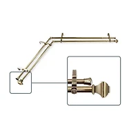 Rod Desyne Marion Corner Double Curtain